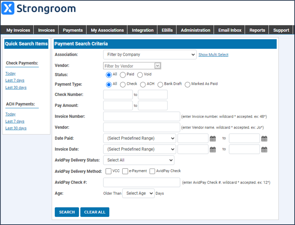 AvidStrongroom: Invoice Management for Board Members