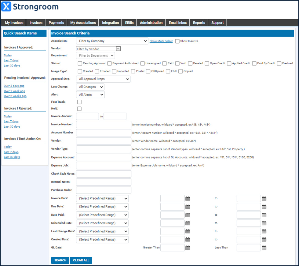 AvidStrongroom: Invoice Management for Board Members