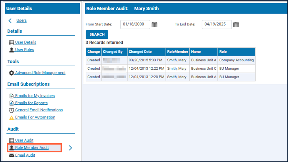 AvidStrongroom: Adding Users and Roles