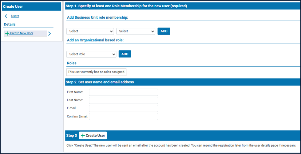 AvidStrongroom: Adding Users and Roles