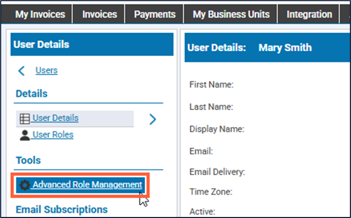 AvidStrongroom: Adding Users and Roles