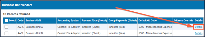 AvidStrongroom: Changing Default Payment Type