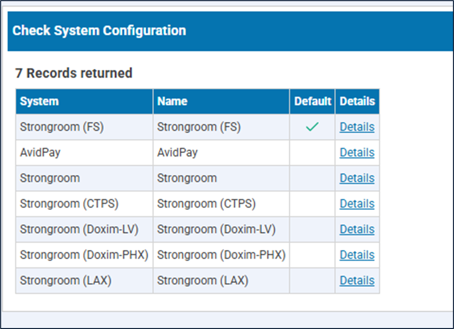 AvidStrongroom: Payment Generation Error Messages & Resolutions