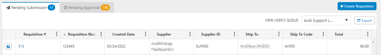 AvidBuy: Orders Dashboard