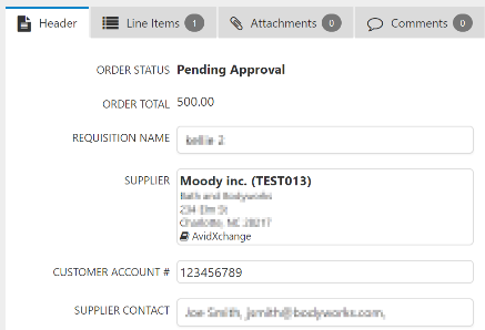 AvidBuy: Orders Dashboard