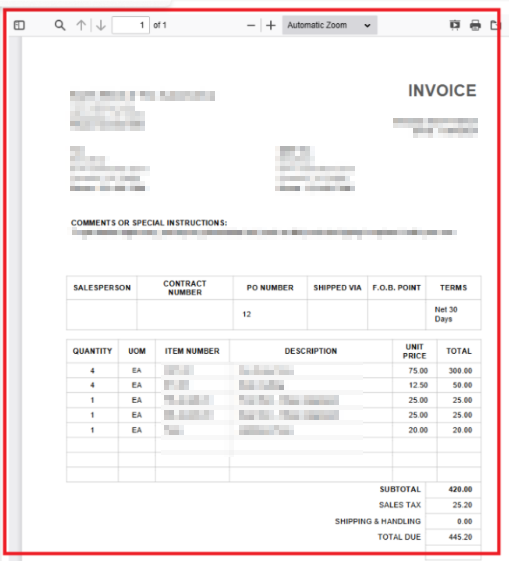AvidInvoice: Code an Invoice Matched to a PO