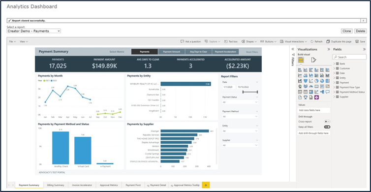 AvidAnalytics: Creating Custom Report Dashboards