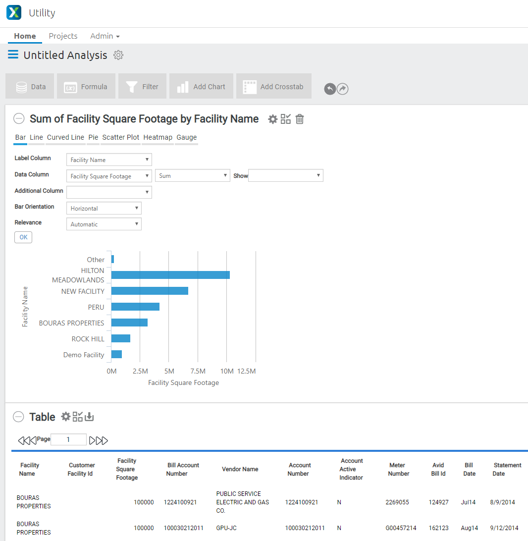 AvidUtility: Creating an Analysis